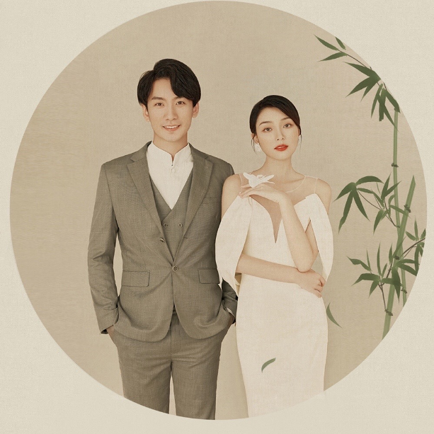 内景工笔画风婚纱照【罗曼罗兰】