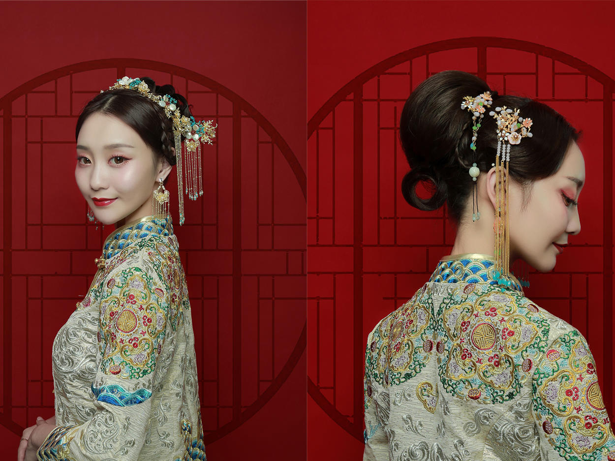 主理人档全程新娘跟妆打造婚礼精致妆容