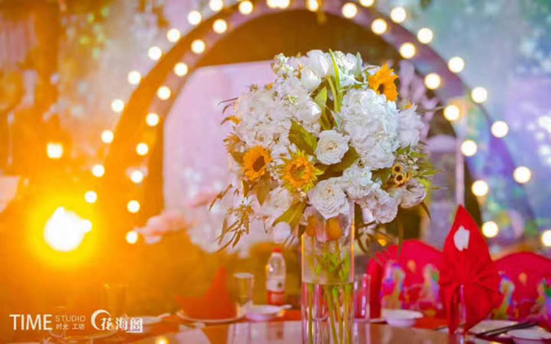鸟语花香中的爱情故事 森系婚礼