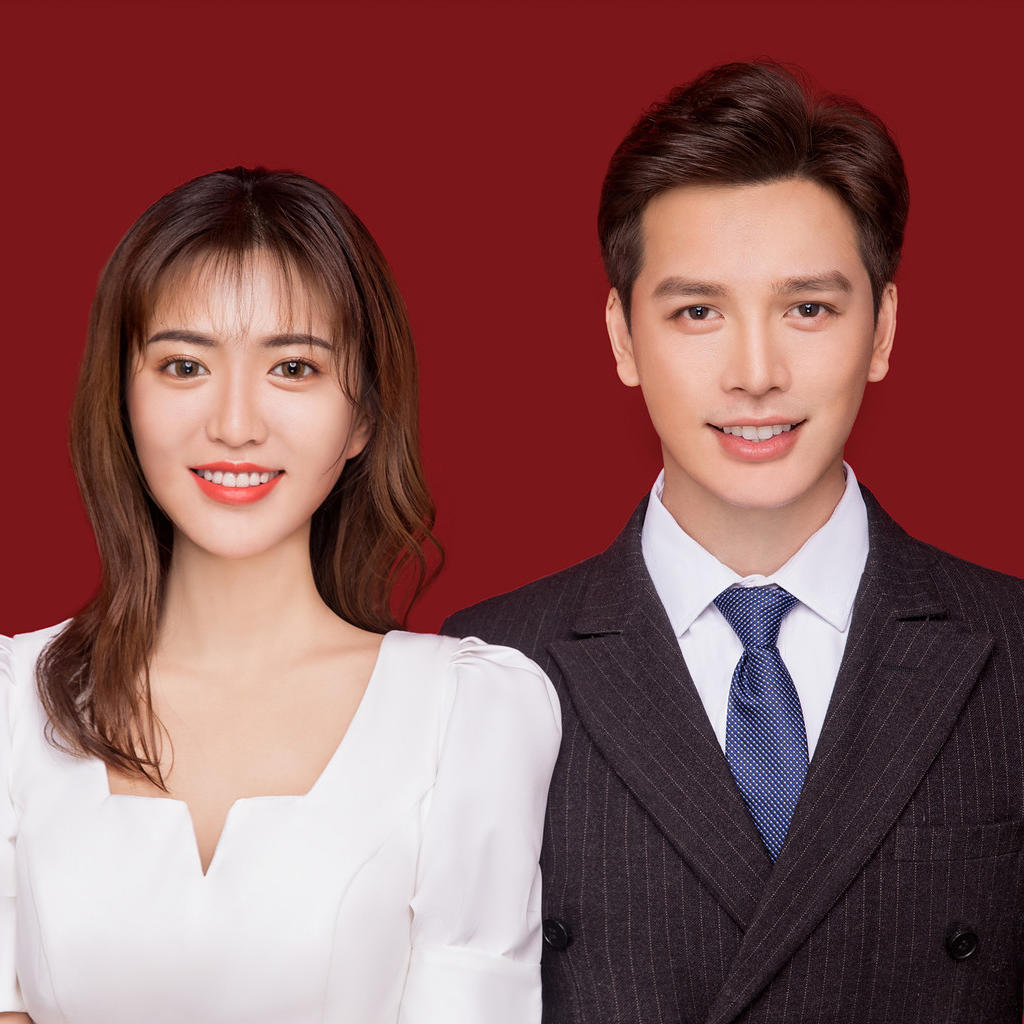 高品质结婚登记照 送相框（各民政局通用）