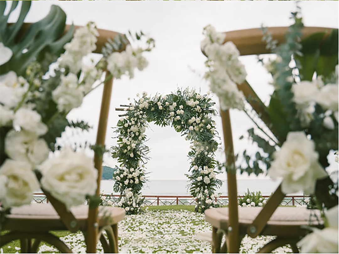 【ENJOY】繁花似锦 户外草坪纯布置