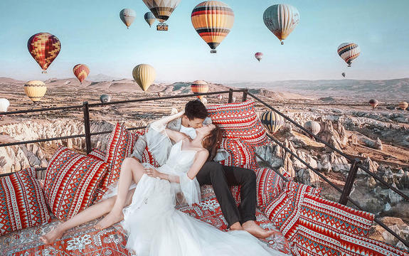 网红打卡地：伊斯坦布尔婚纱照