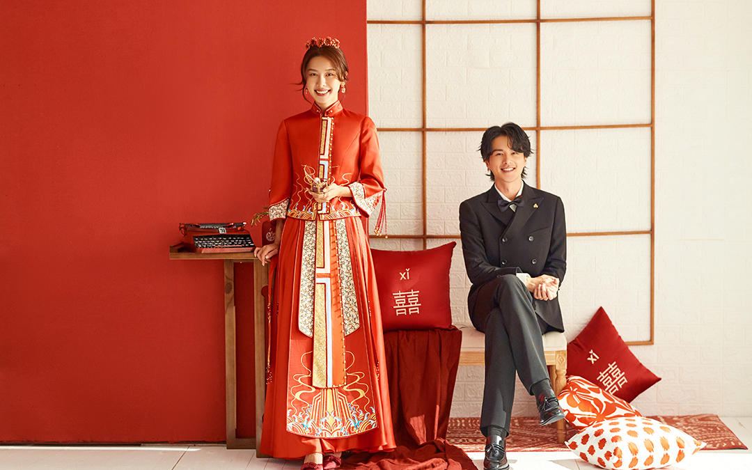 婚纱照必拍《佳偶天成》经典新中式婚纱照