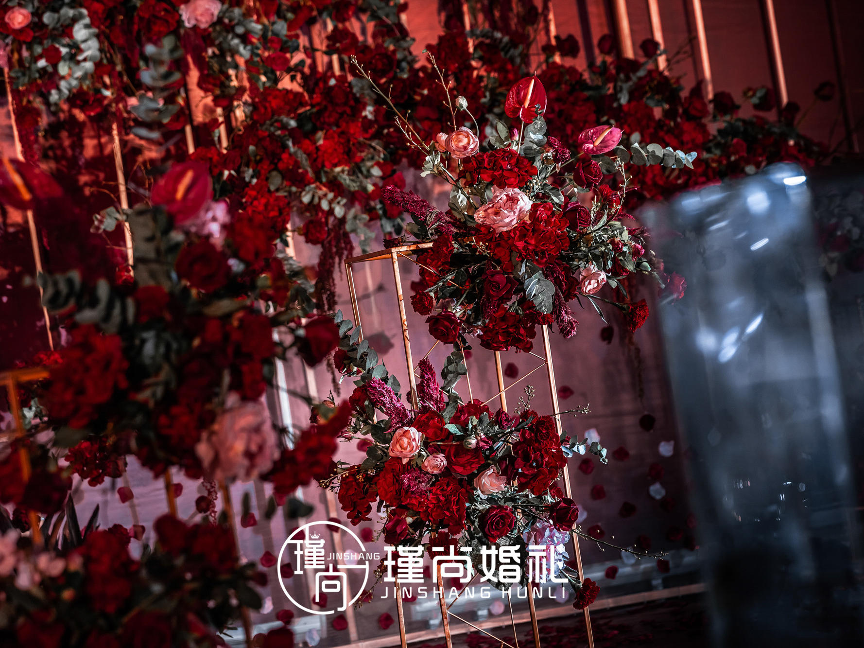 【瑾尚婚礼】-浓墨重彩的碰撞