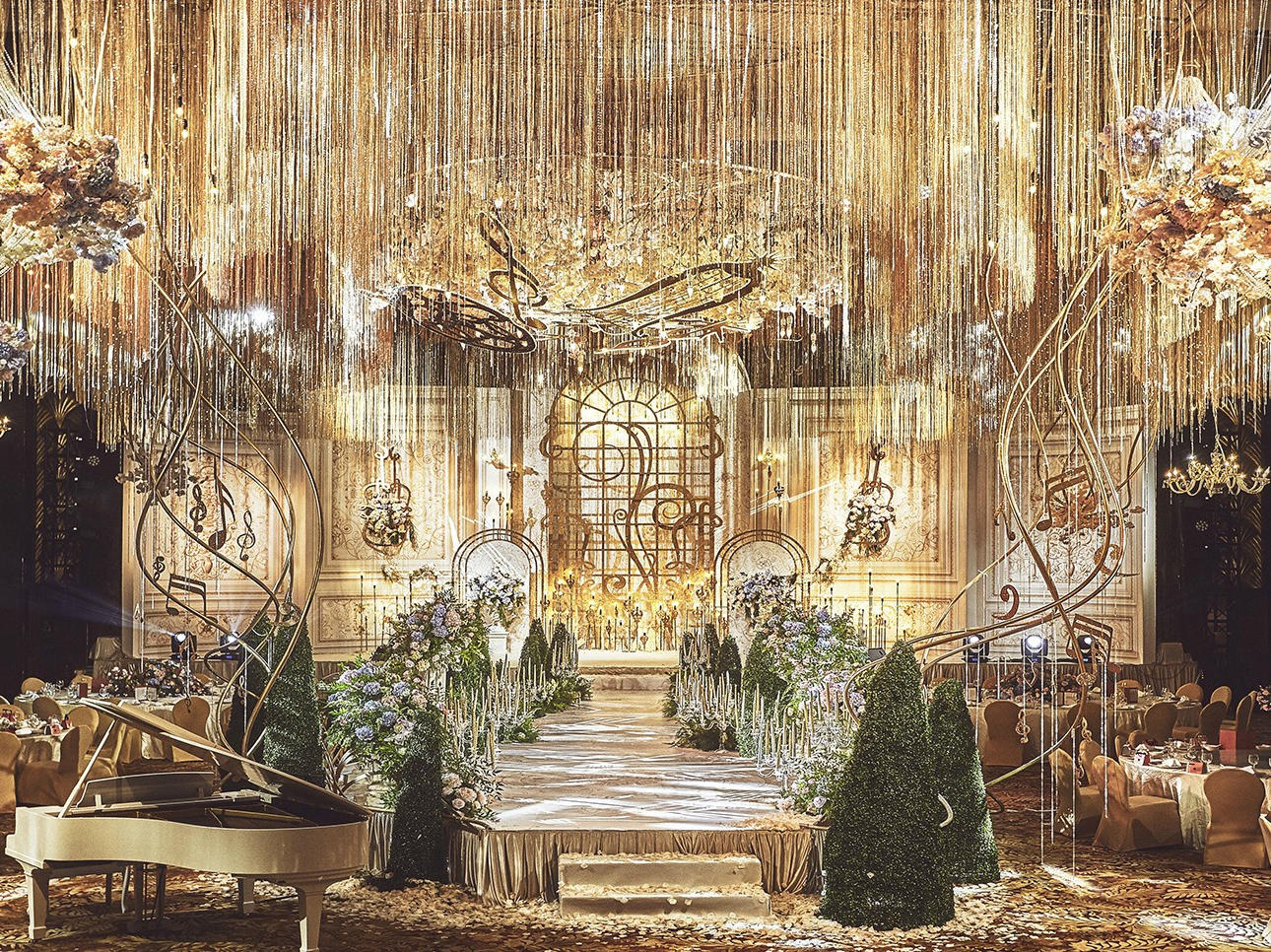 【幸福工厂】---奢华后花园的梦幻婚礼