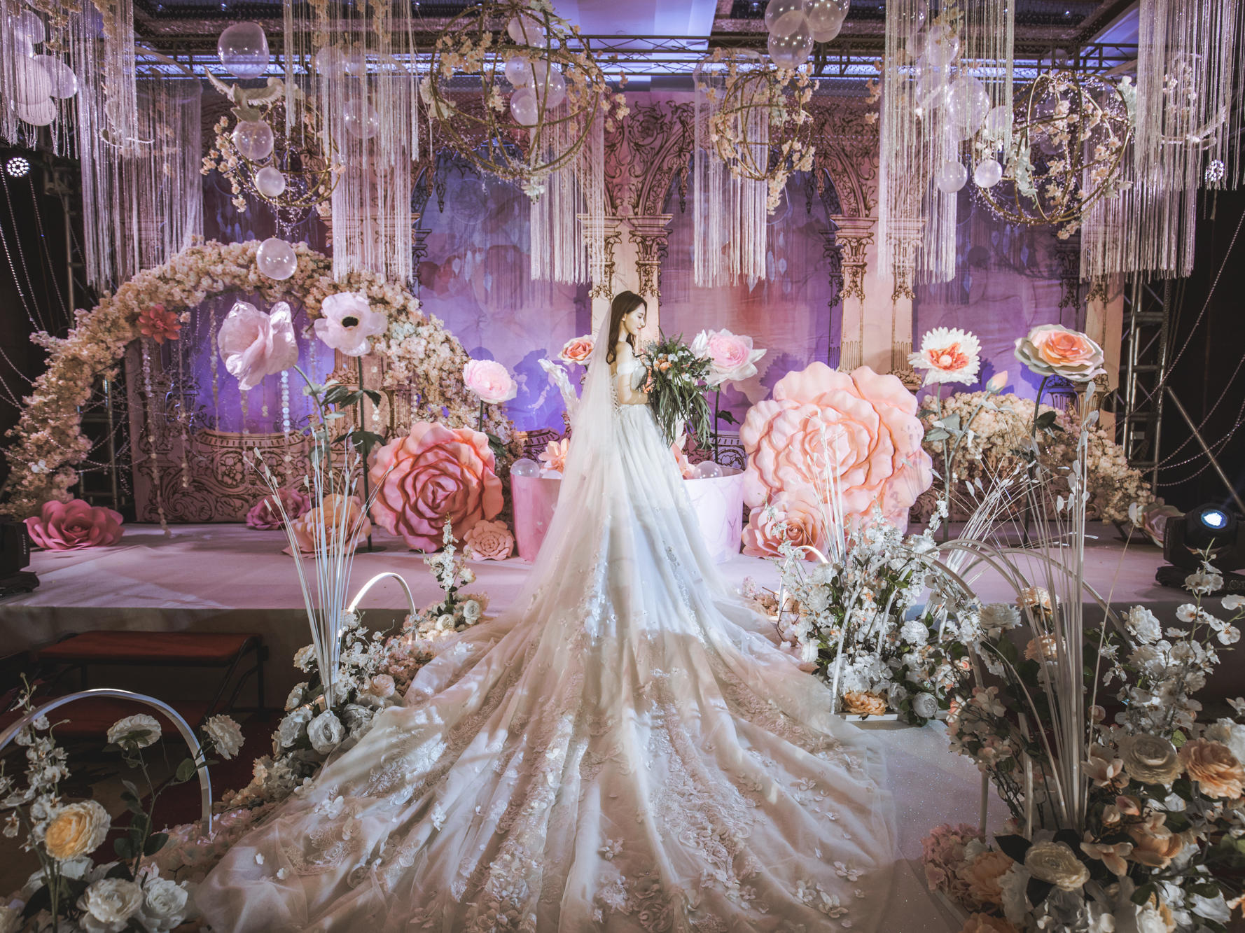 【梦想女王】超值超高性价比香槟橙温暖秋季主题婚礼