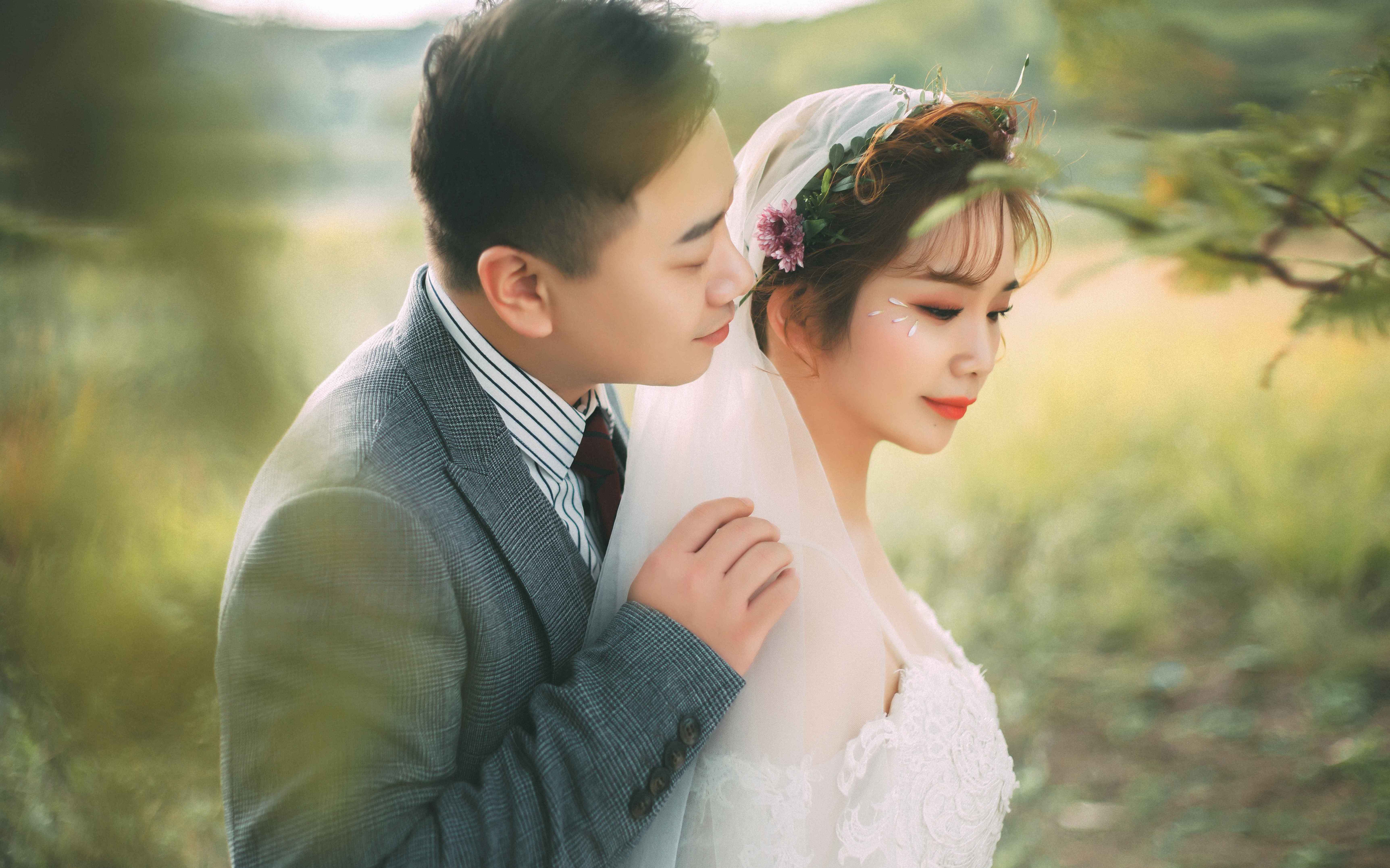 森系婚纱照  给夏日的情诗