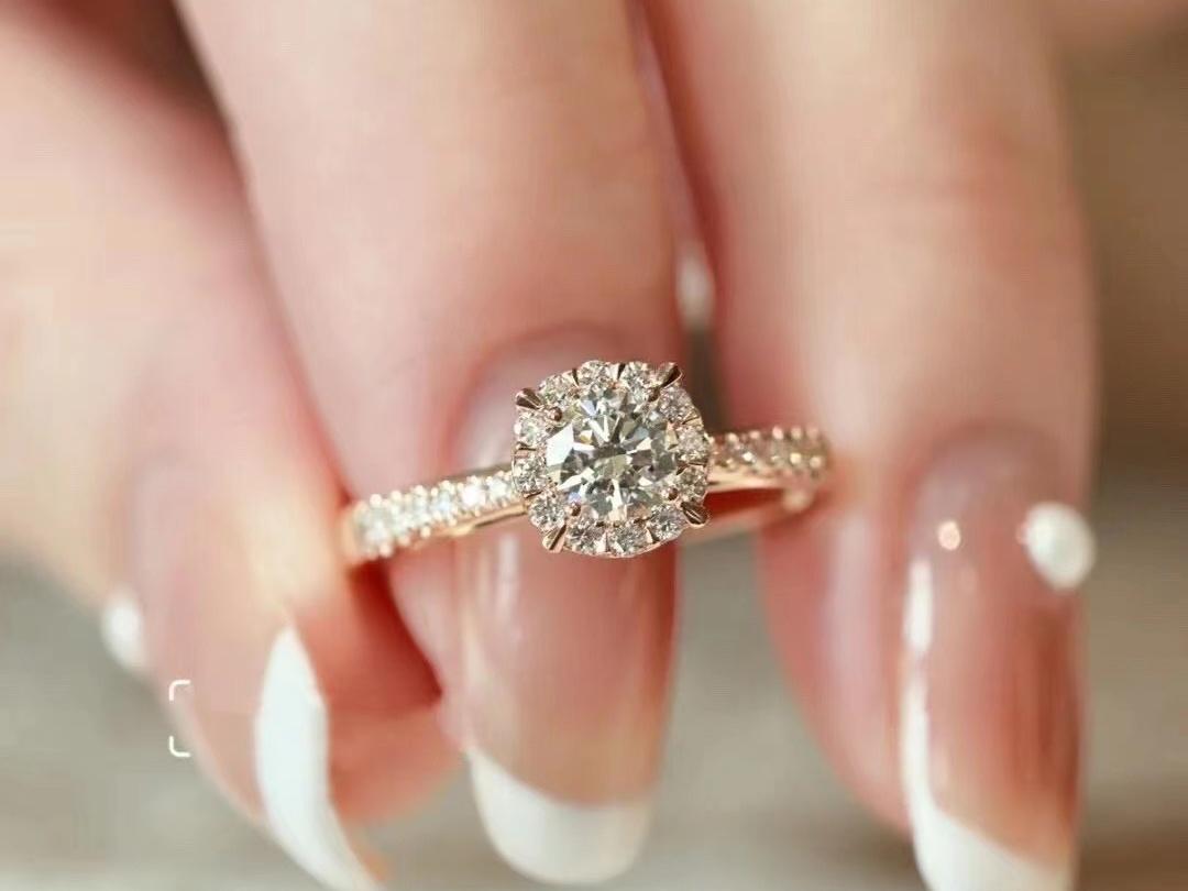 米兰珠宝——18K钻石女戒