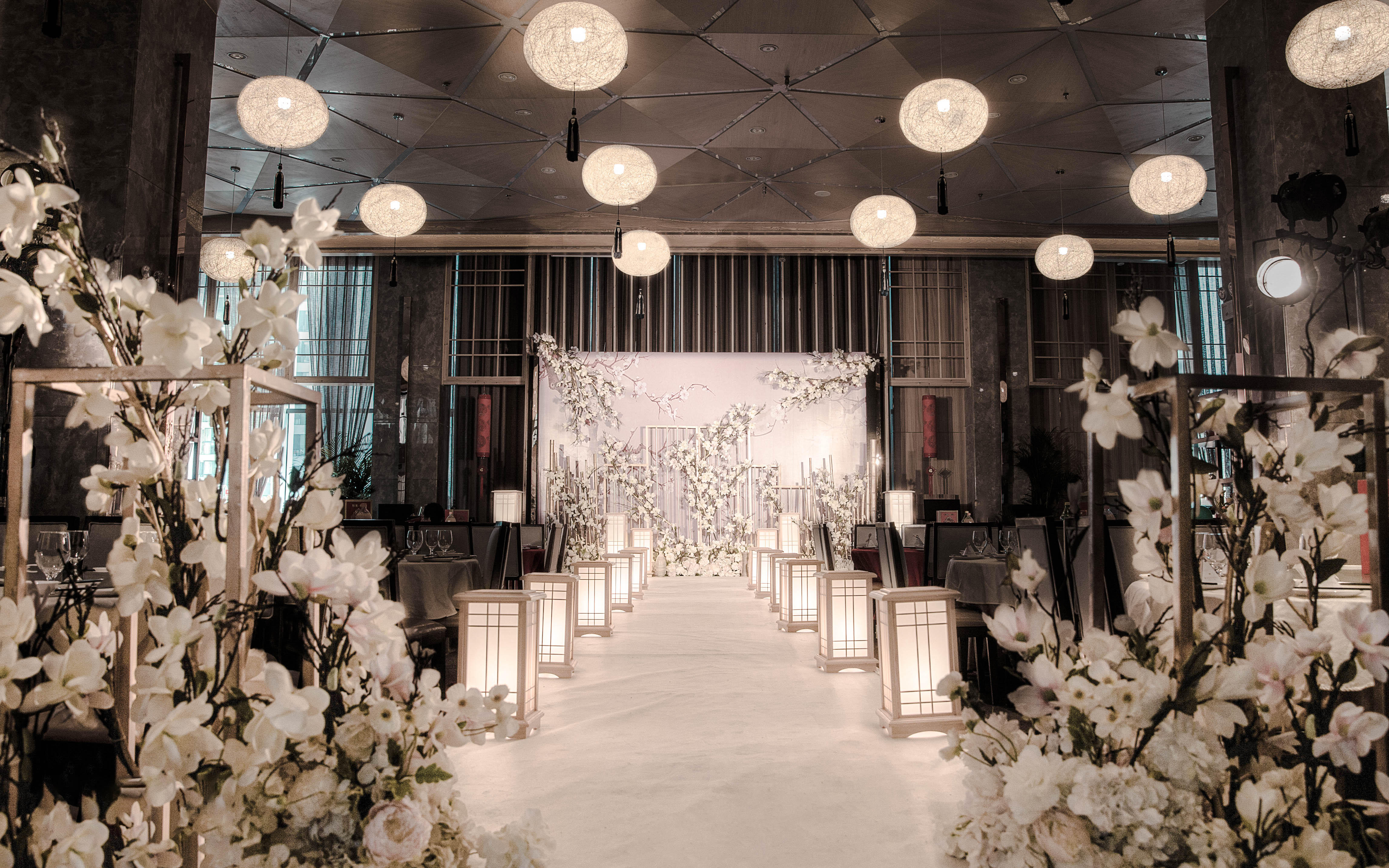 【慕梵婚礼】香槟白新中式婚礼【白玉霓裳】