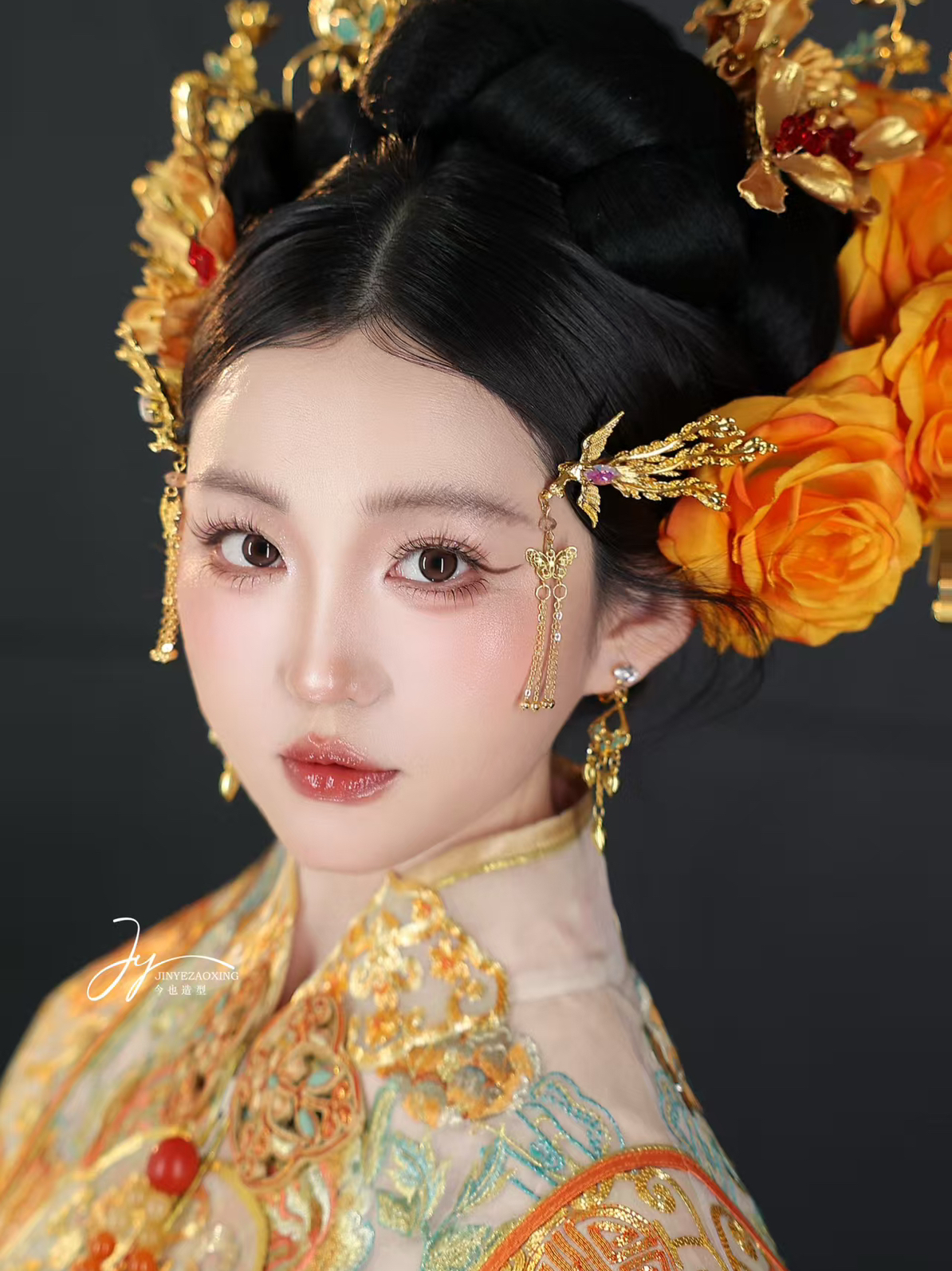 中式典雅出门造型