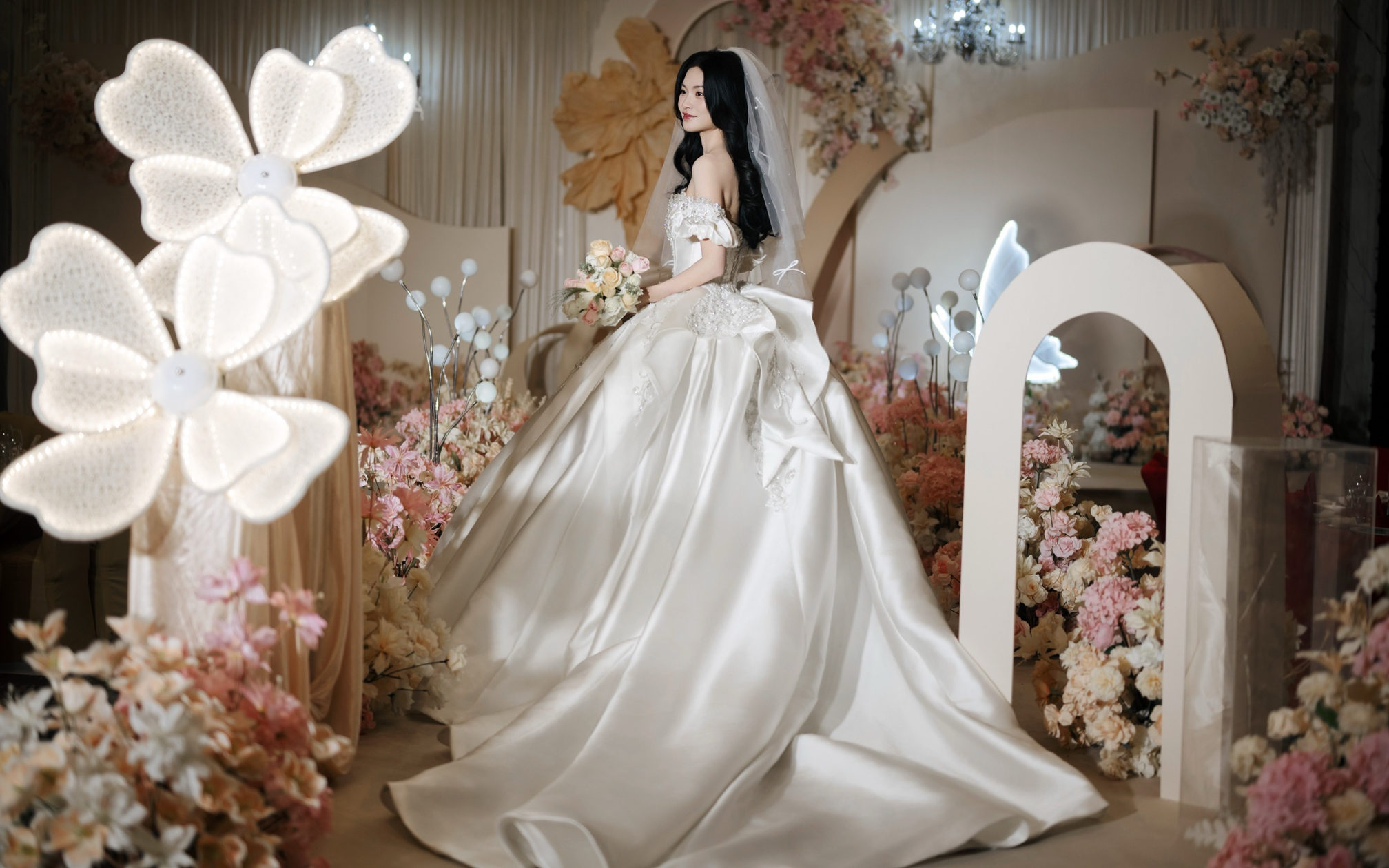 香槟粉色主题婚礼「幸福国度婚礼」