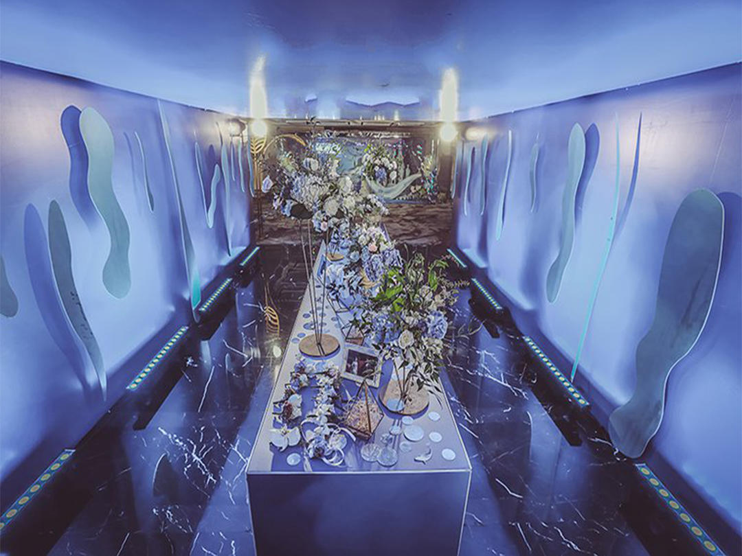 个性创新型海洋风婚礼《最美人鱼公主》