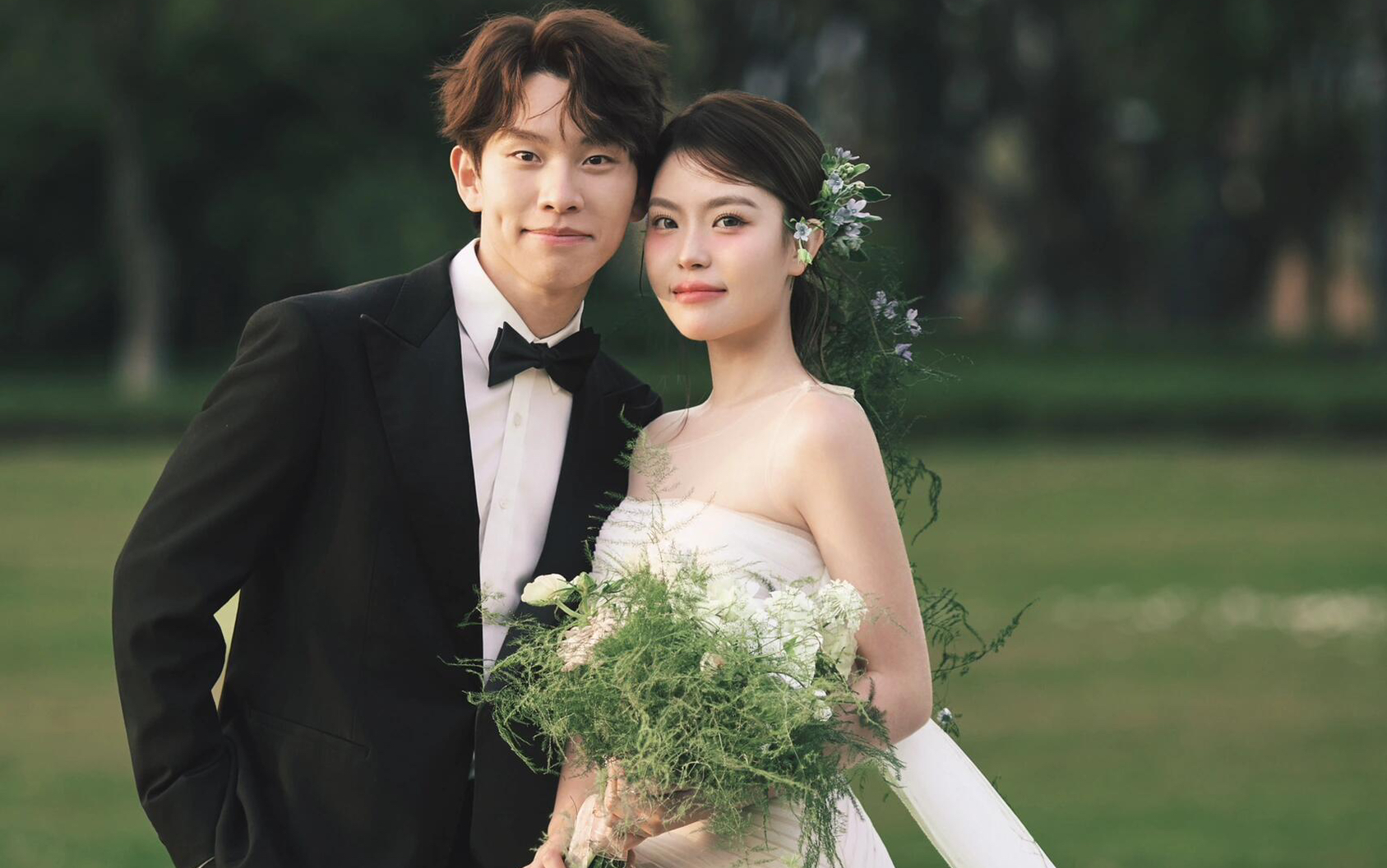 小众森系轻纱婚纱照🍀