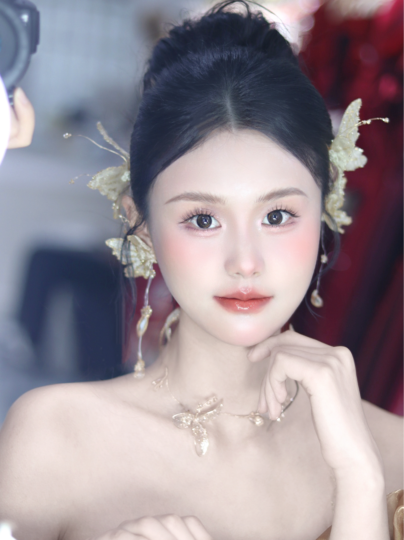 金牌老师敬酒服造型G