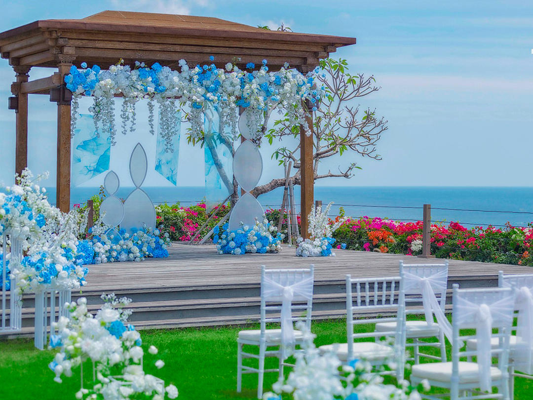 【花期海外婚礼】巴厘岛婚礼梦幻花园婚礼定制策划