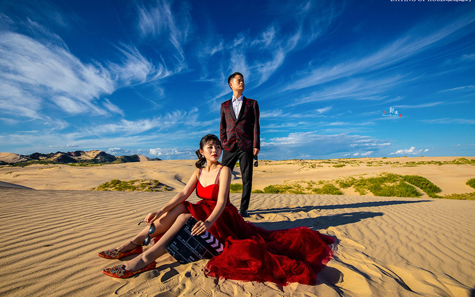 穿着婚纱去旅行--沙漠风情