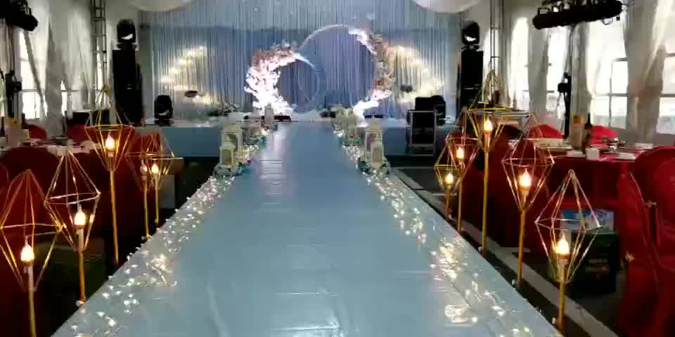 台州爱上爱婚礼会馆静谧蓝万元婚礼布置