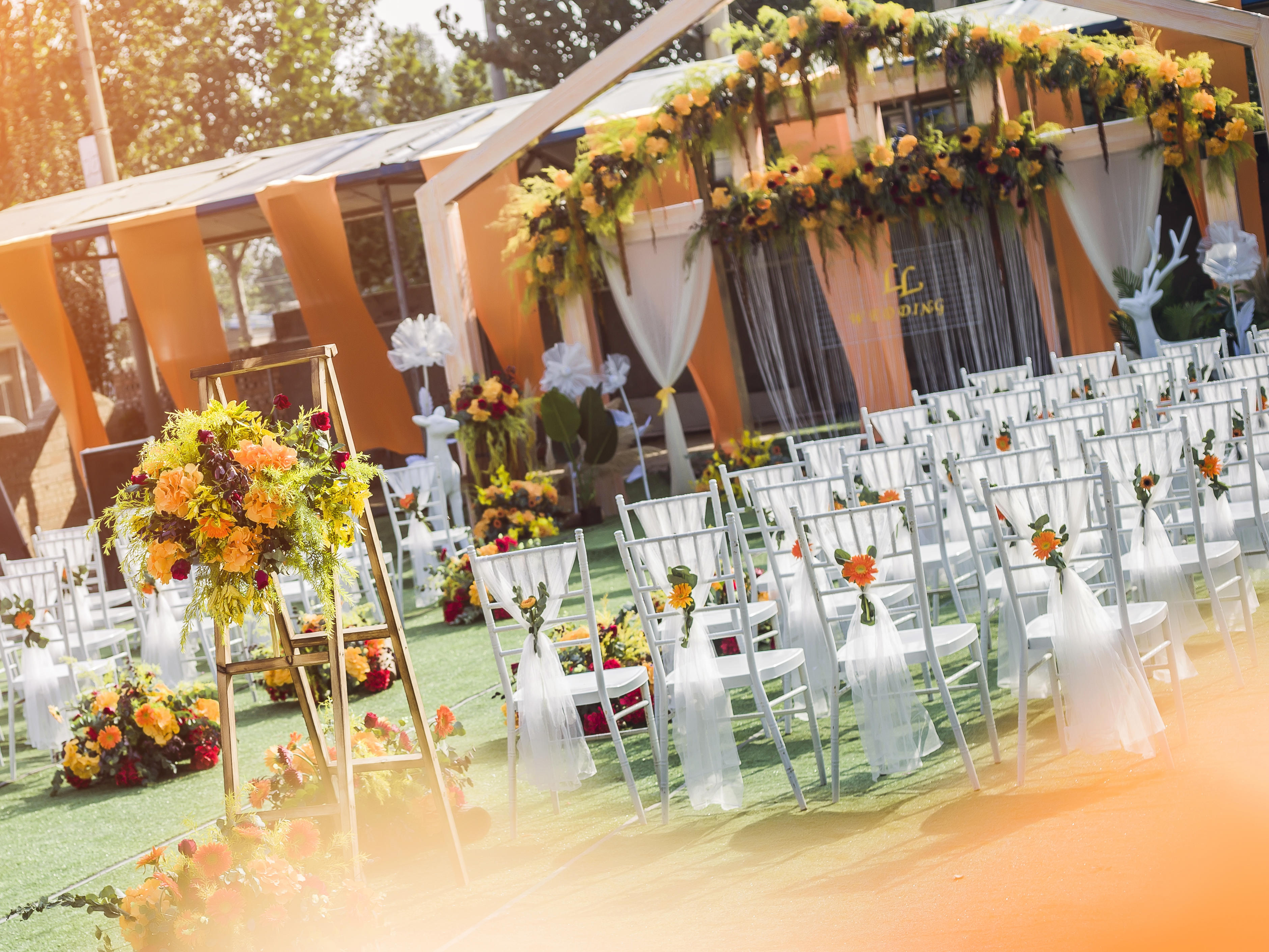 今生有约超性价比的庭院婚礼场布套餐