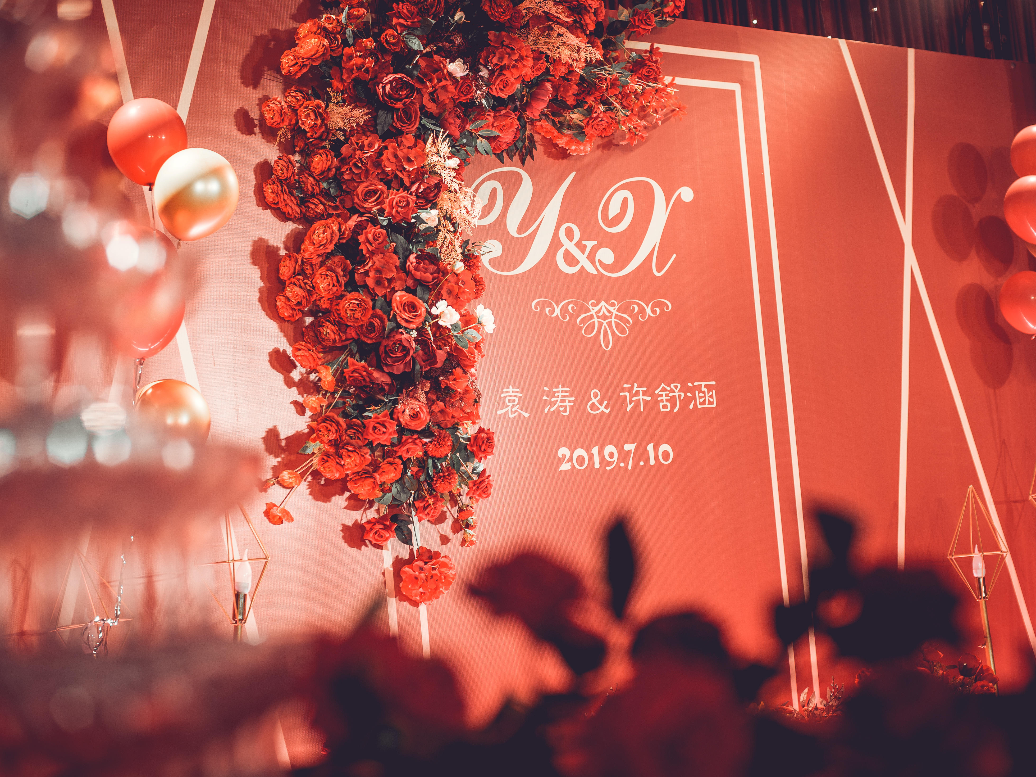 人气爆品套餐   红色简约婚礼+三大金刚