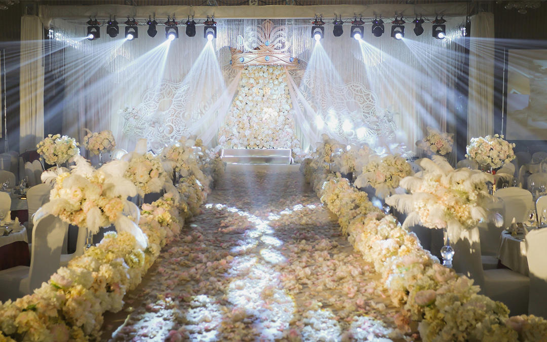《光瑾》主题婚礼现场布置