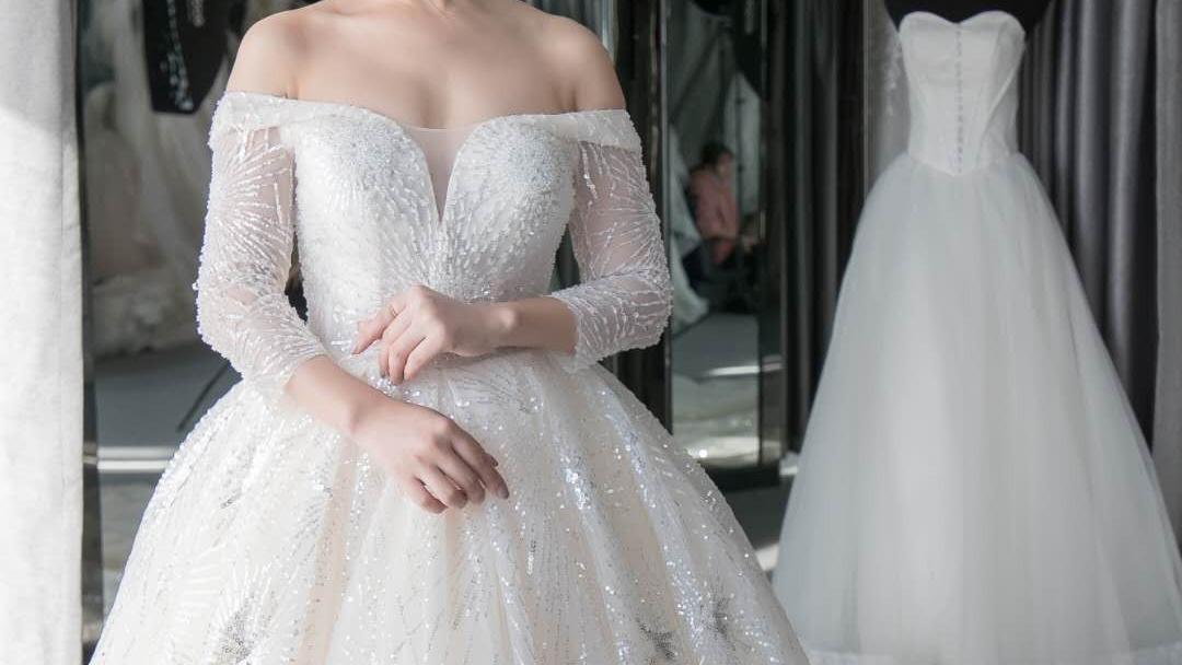 闪闪发光的爱情——网红新款长拖尾