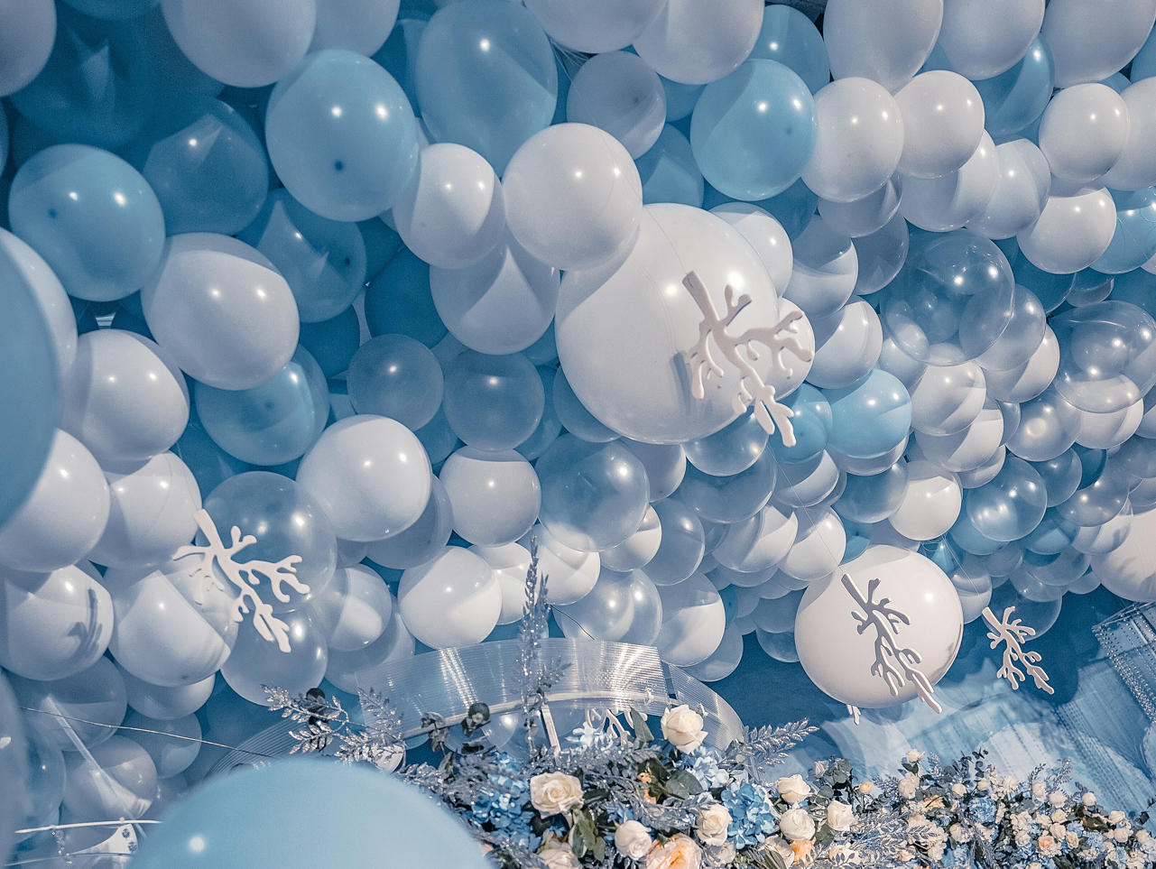 【卡乐婚礼】——浅蓝白色浪漫婚礼