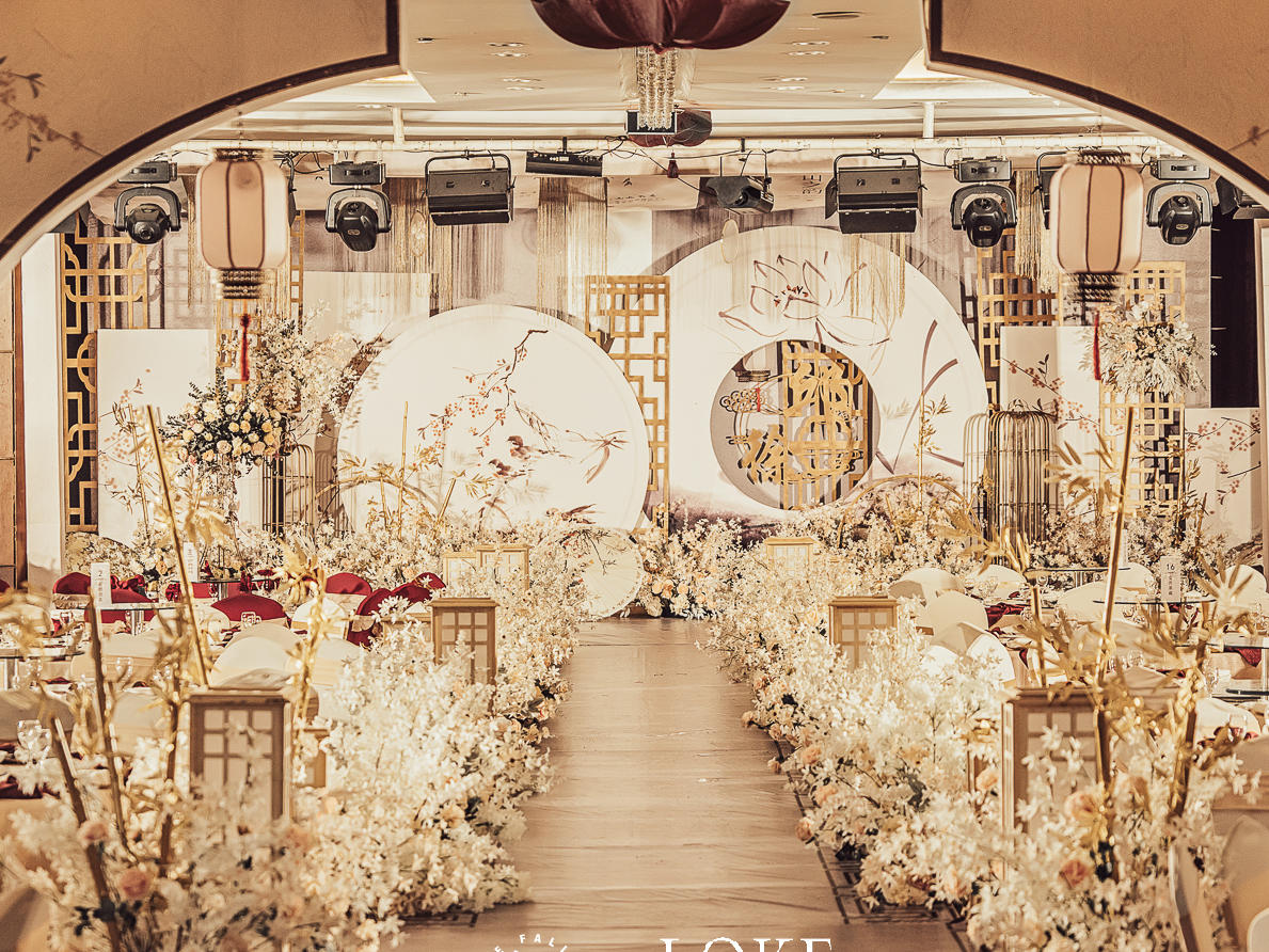 【LOKE洛克婚礼策划】香槟新中式