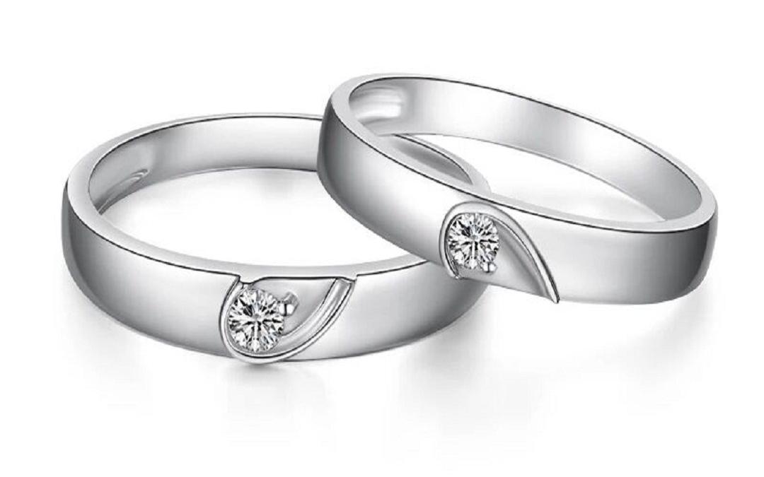 合合美钻.婚戒定制丨心心相印-结婚情侣对戒经典款