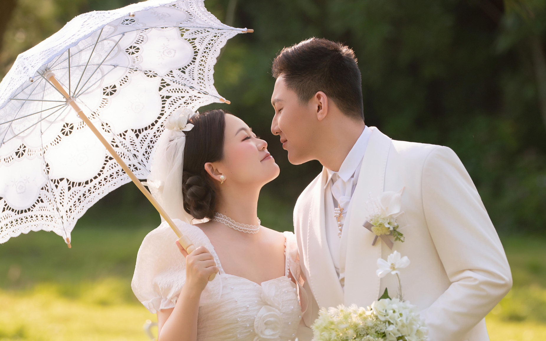 浪漫法式系列客片欣賞！石家莊婚紗照推薦商家