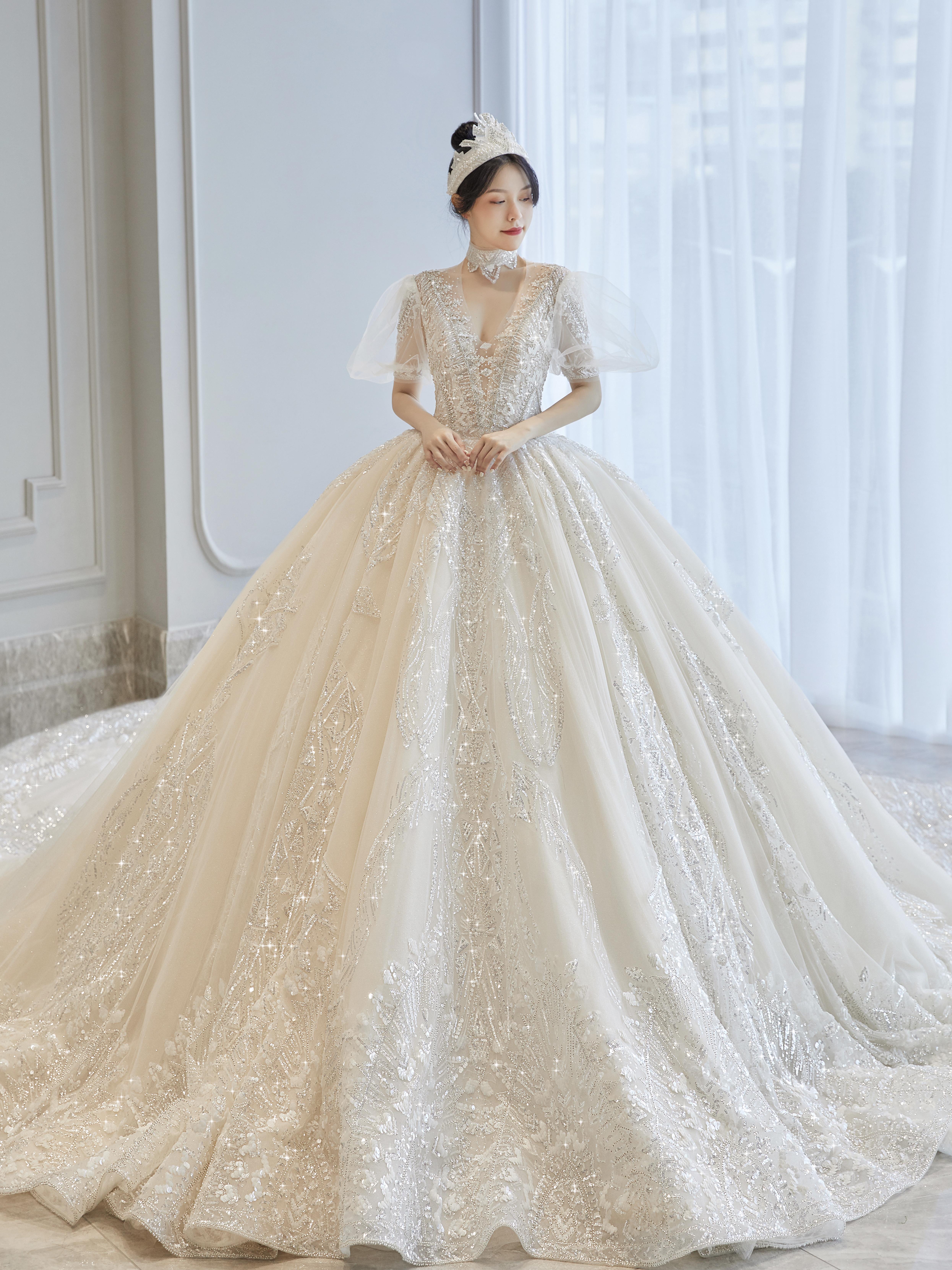 【高定】婚纱礼服套系/婚礼礼服旗袍秀禾服定制租赁