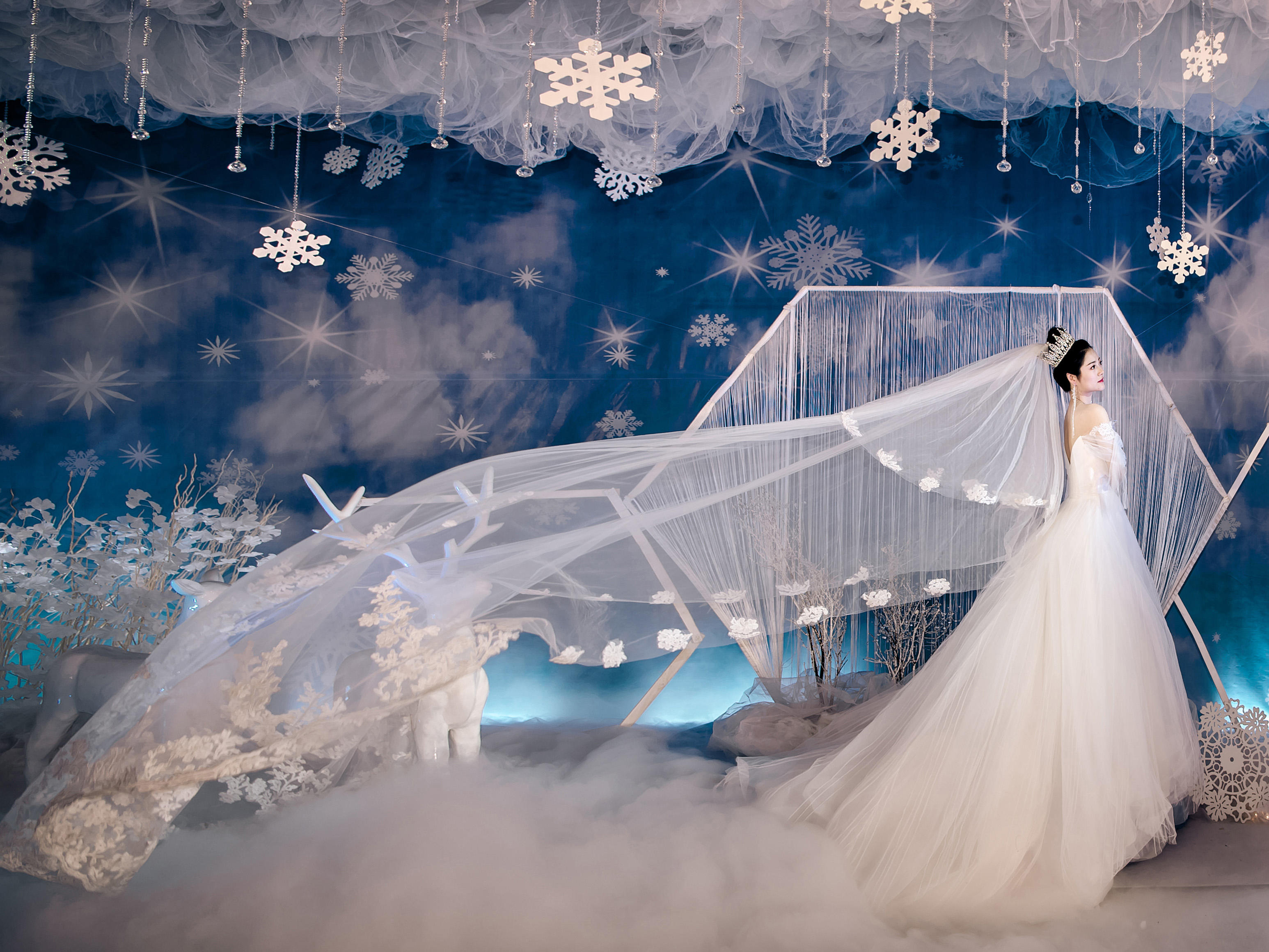 冰雪奇缘的婚礼，圆你童话中的公主梦