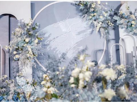【最爱婚礼】蓝色雾霾主题婚礼
