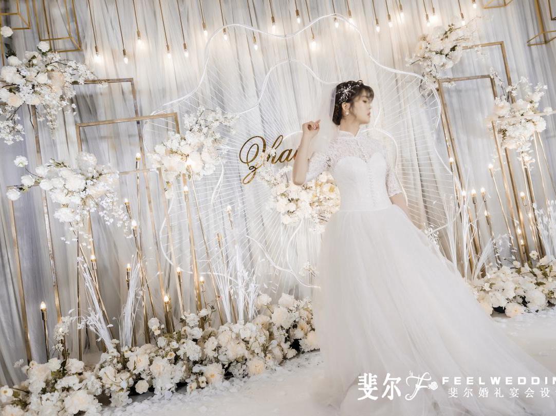 高性价比香槟金婚礼，女神最爱