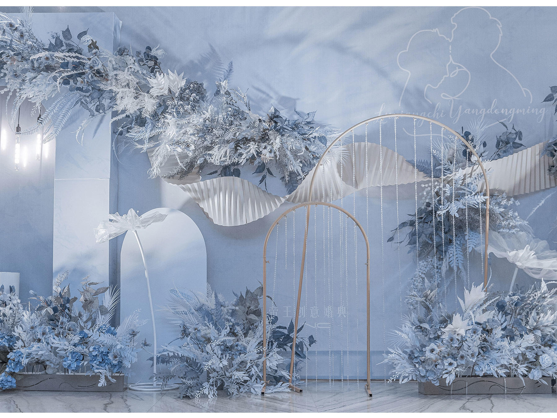 滁州帝王婚庆-梦幻蓝色婚礼【梦·城堡】