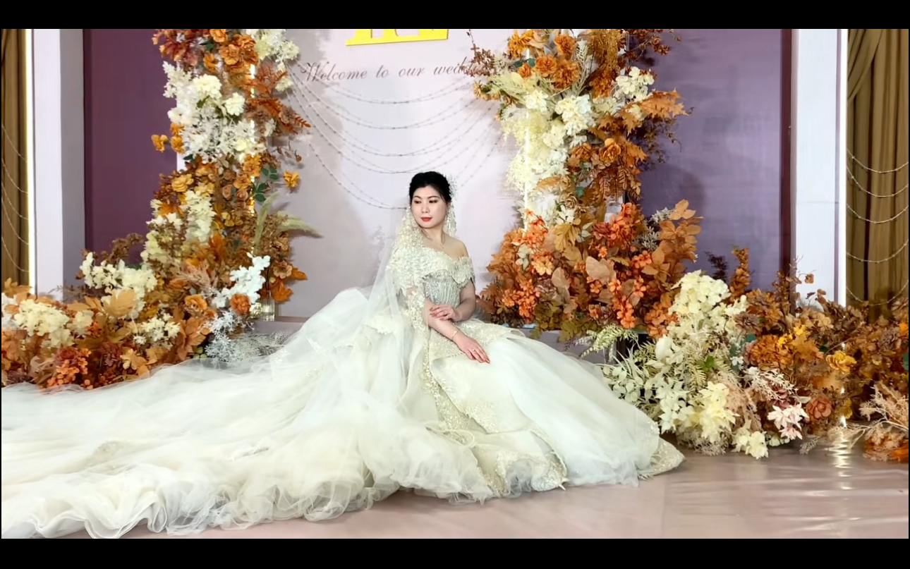 紫韻縈繞，婚禮如詩般溫暖動人