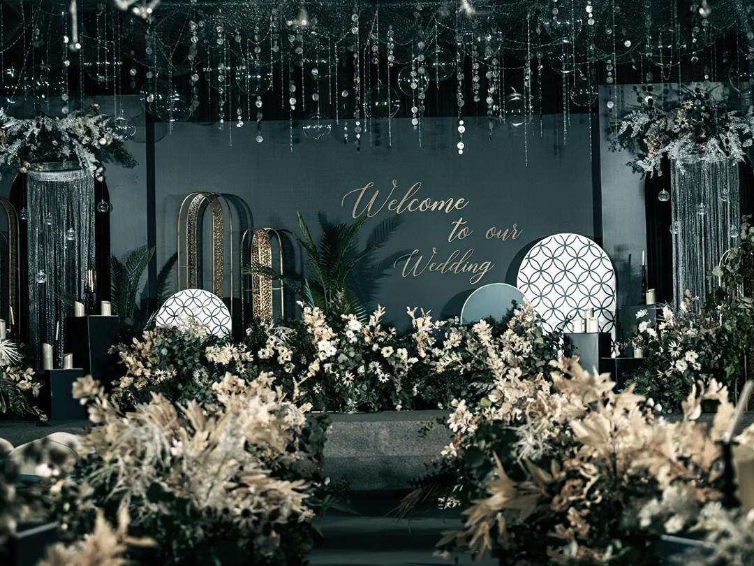 【店长推荐森林主题】白绿色森系婚礼主题