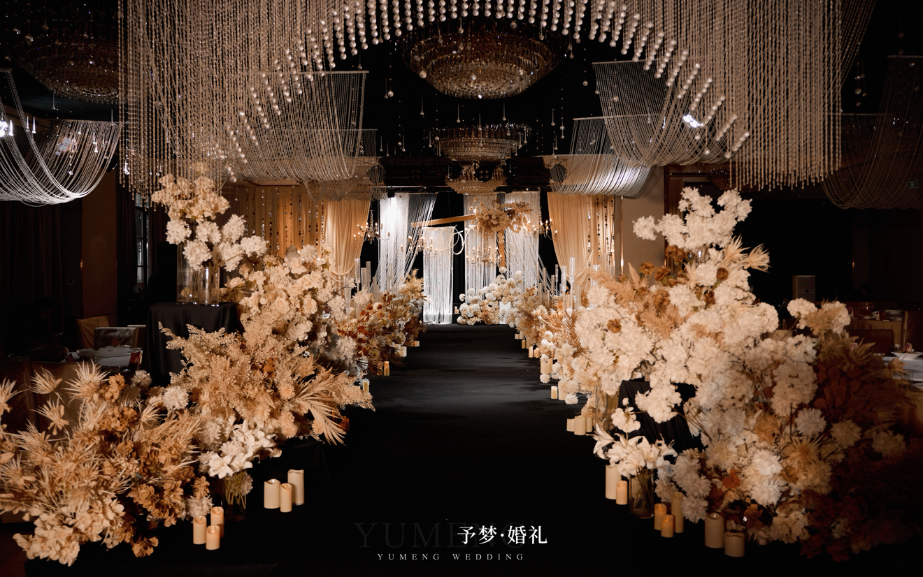 老钱风/咖色系/香槟色婚礼