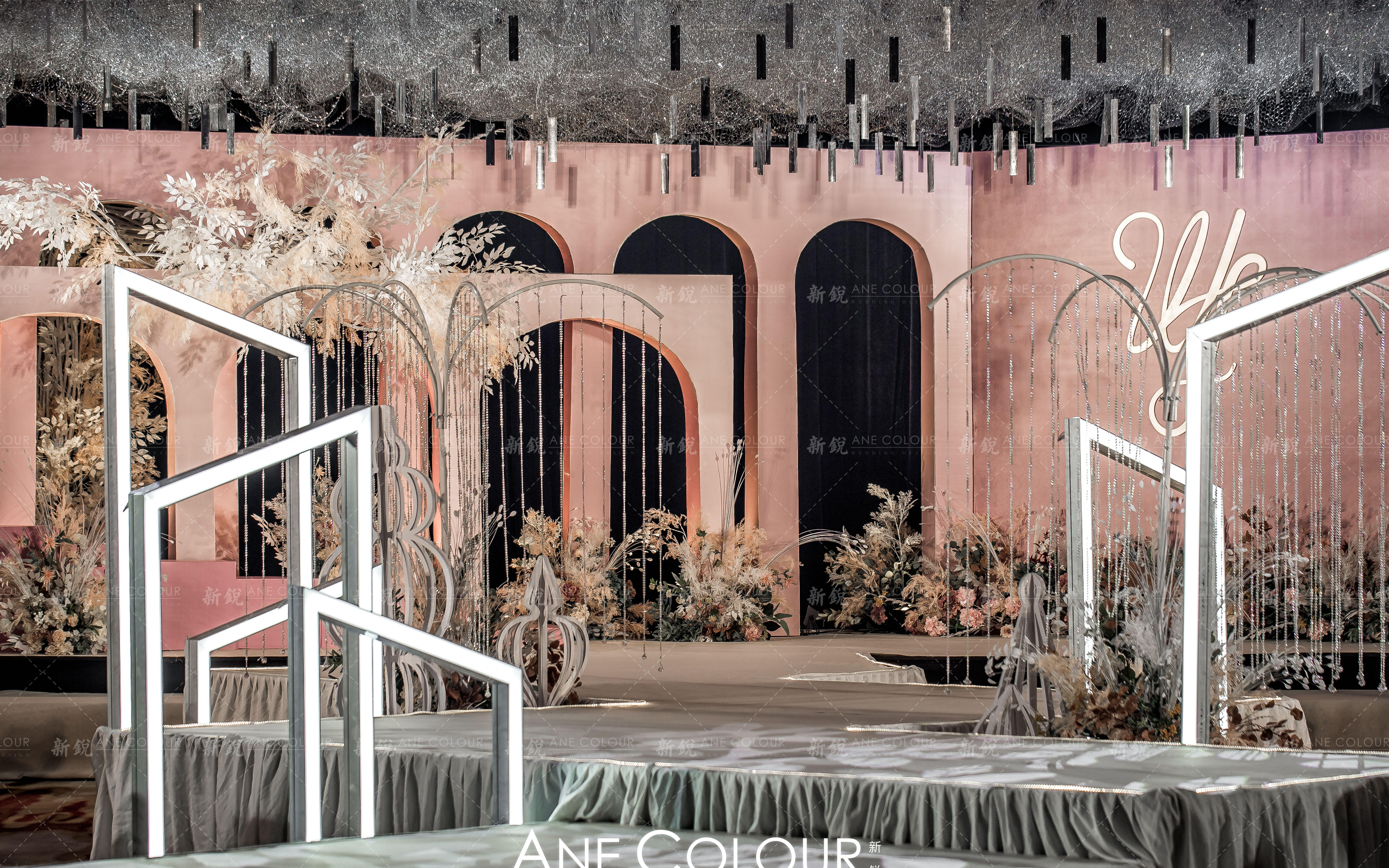 【ANE COLOUR】粉色简约婚礼|立夏之礼