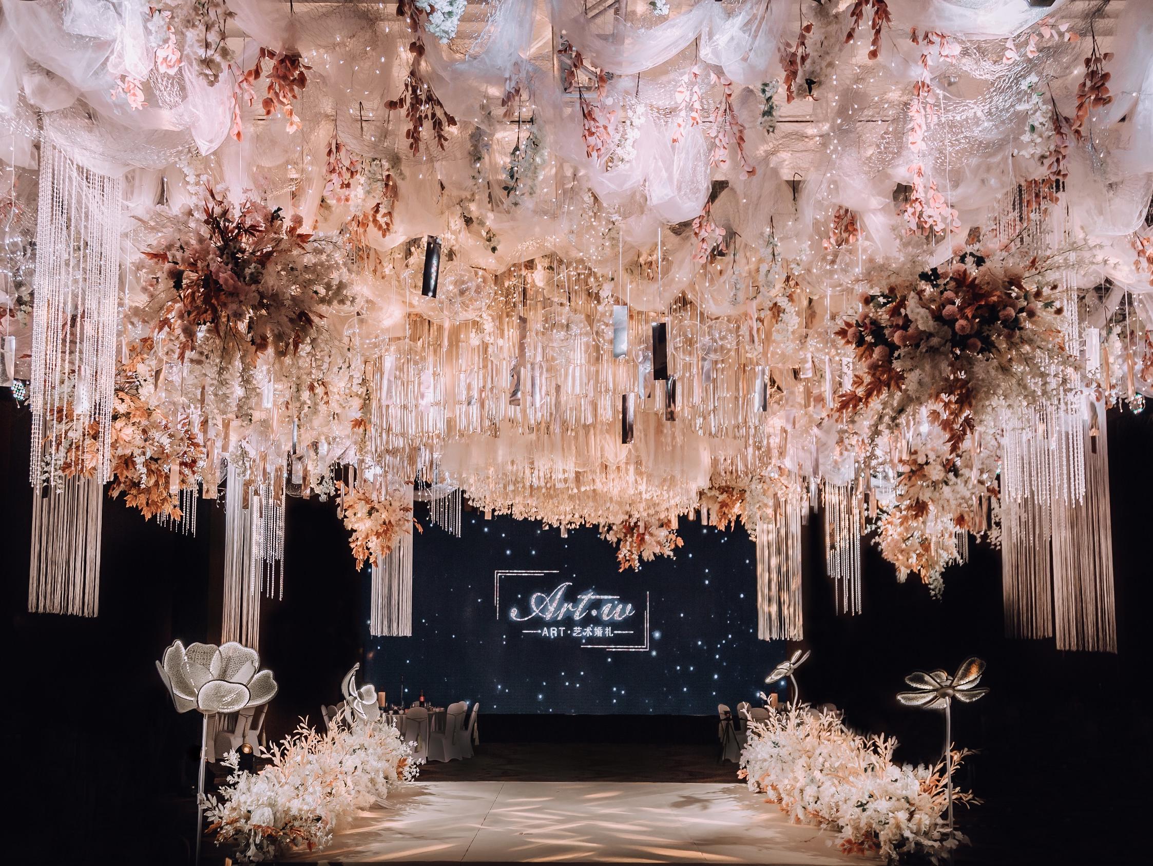 【ART婚礼】创意定制香槟色婚礼