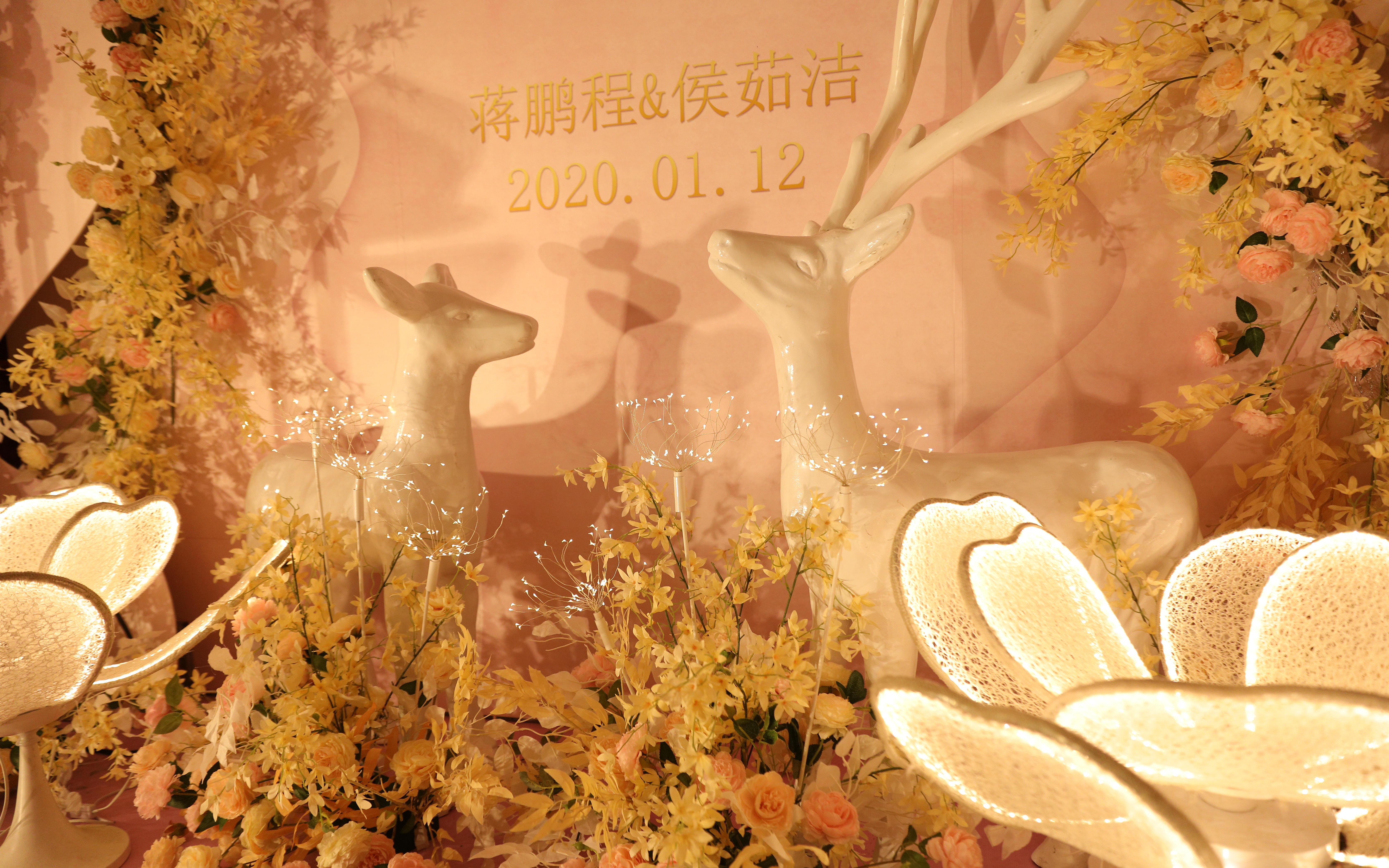 2020-01-19明都豪格粉色婚礼