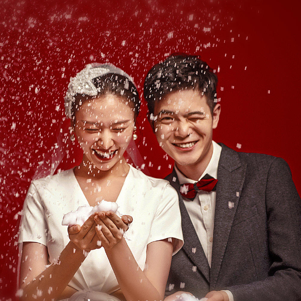 （古摄影高定品质）结婚登记照