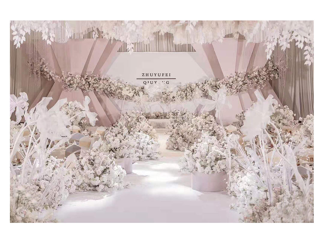 【光年婚礼】四大金刚全包+婚礼现场梦幻吊顶装饰