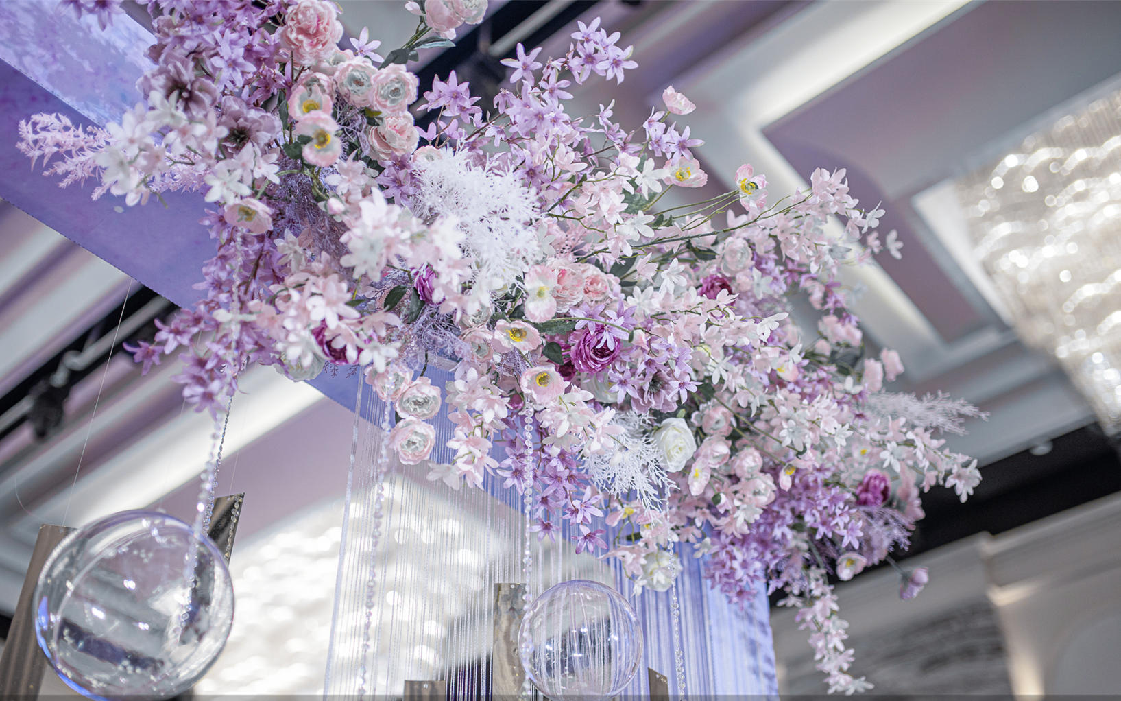 洛丽塔婚庆+南朗海港城丨梦幻紫色韩系婚礼