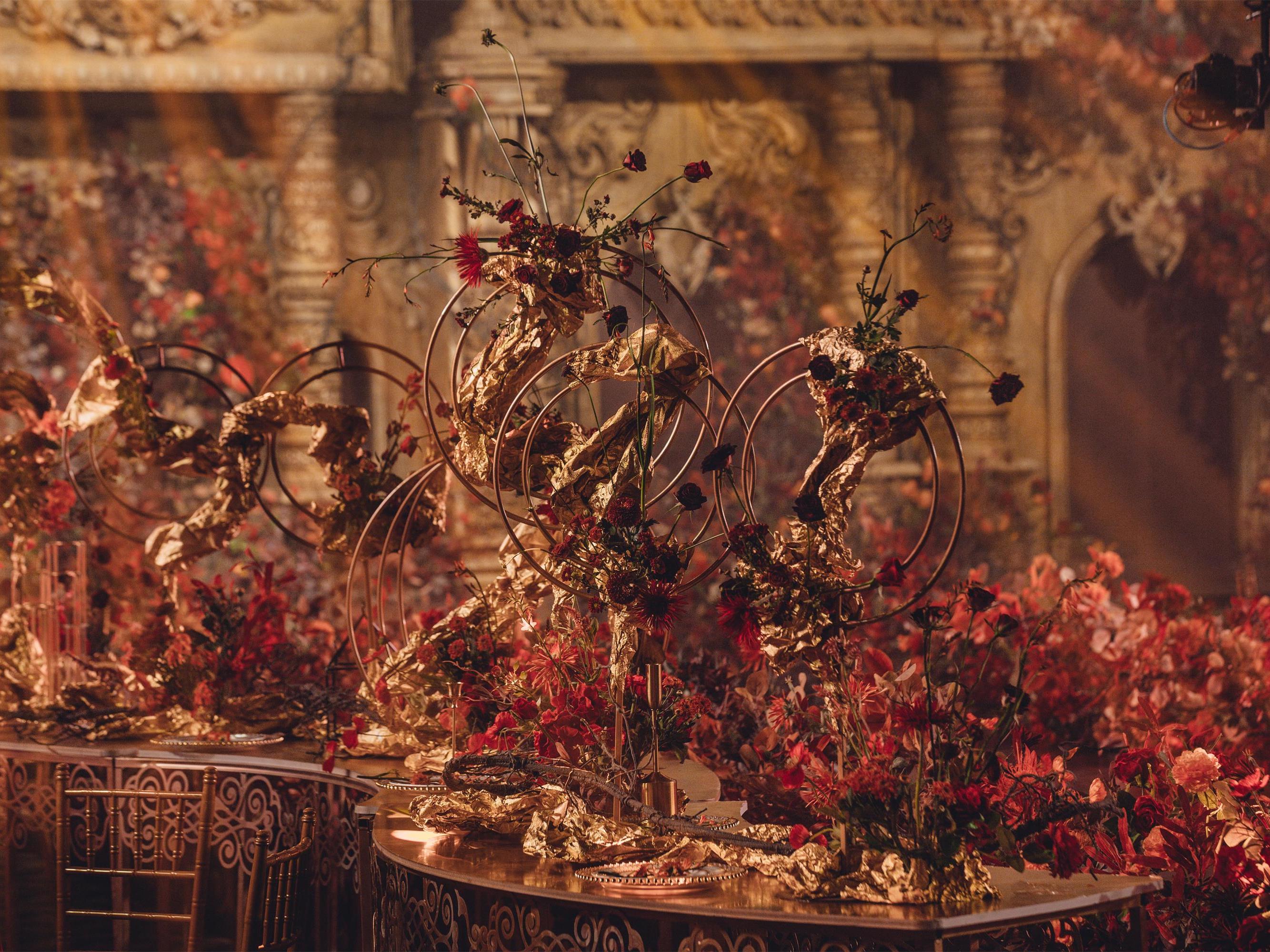 #喜之约婚礼#红色宫廷风·商城蓝海大酒店