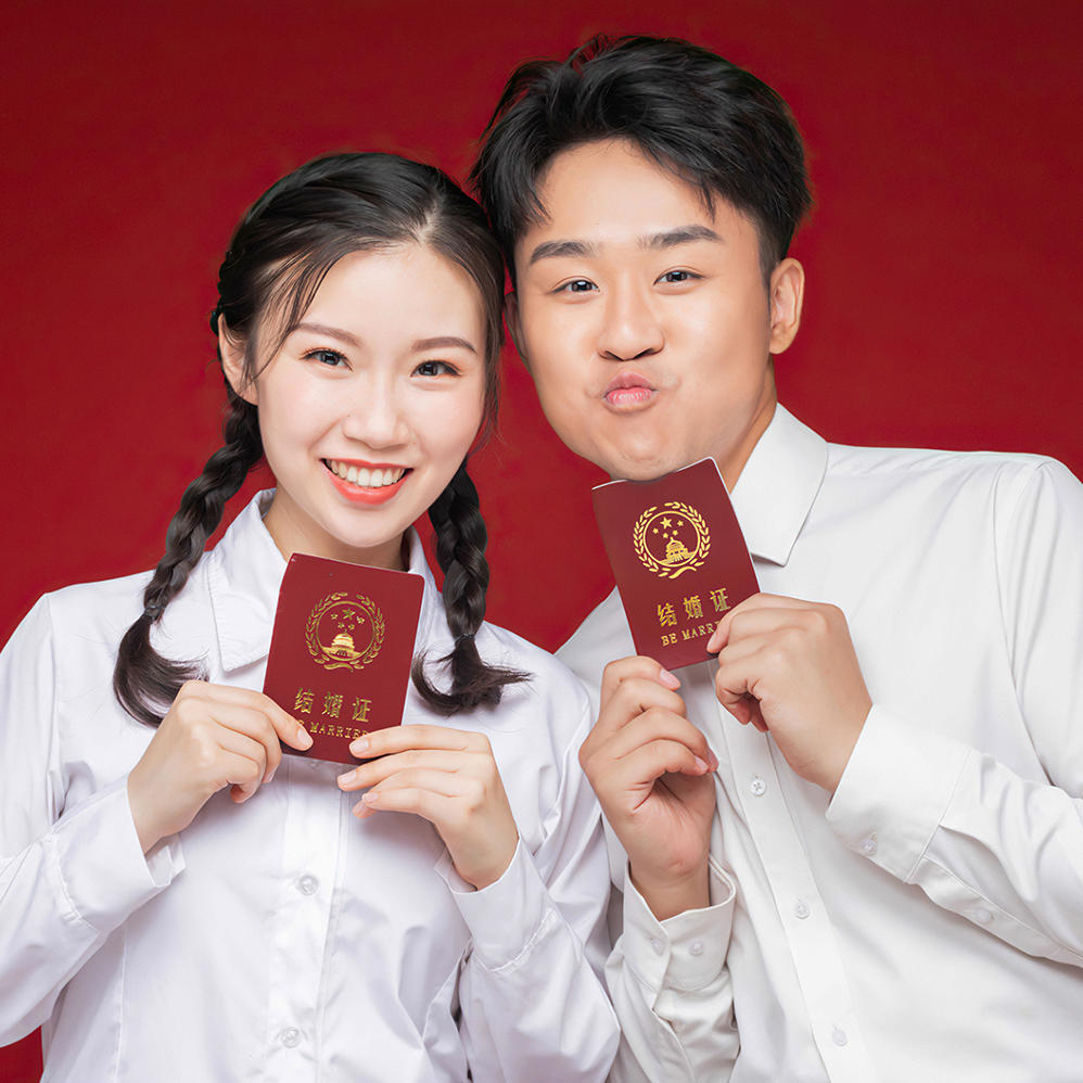 結婚登記照/證件照+服裝+妝面
