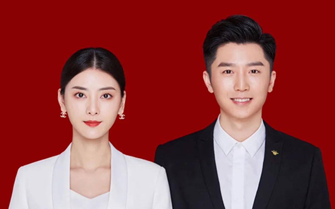 结婚证件照+化妆+服装+精修+立等可取2寸四张