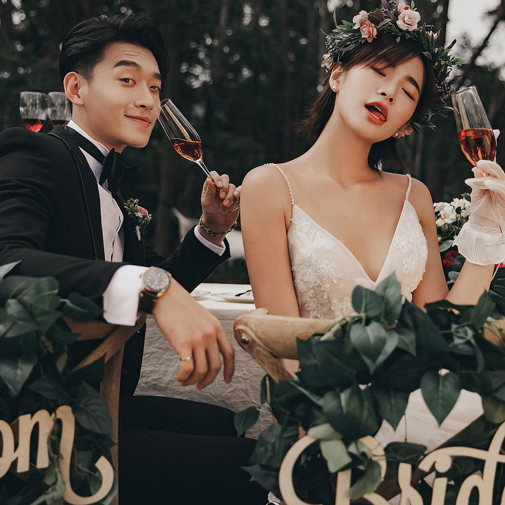 【女王高定】新韓式婚紗照/店長(zhǎng)推薦/浪漫限映