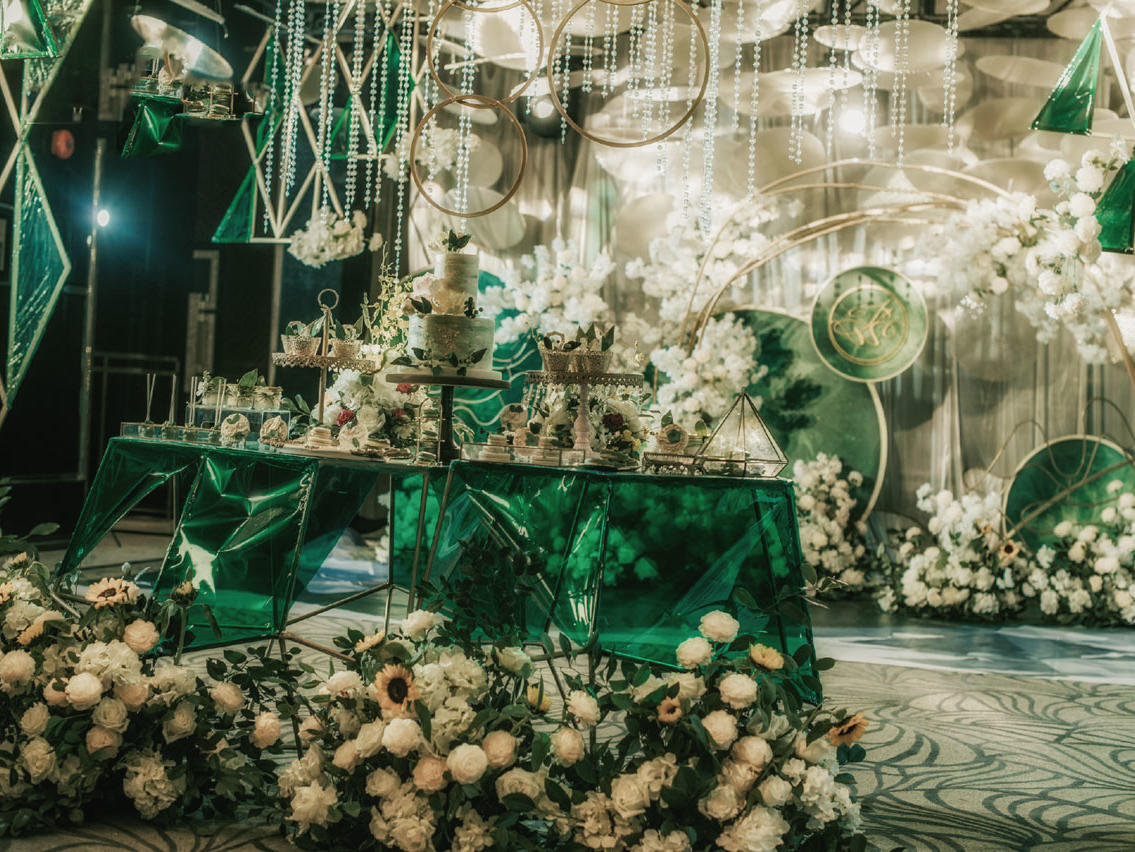 【禧上婚礼】2019大热流行色婚礼 半定制纯布置