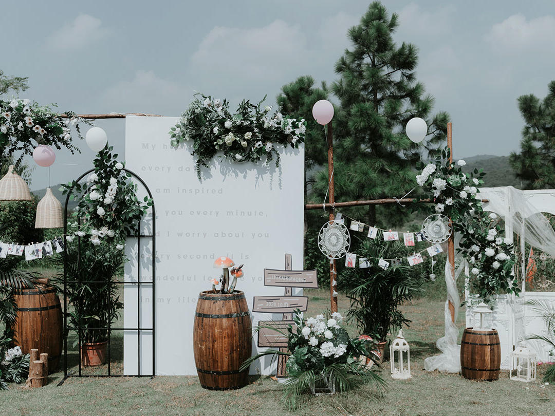 滁州帝王婚庆-户外草坪婚礼【日光正暖】