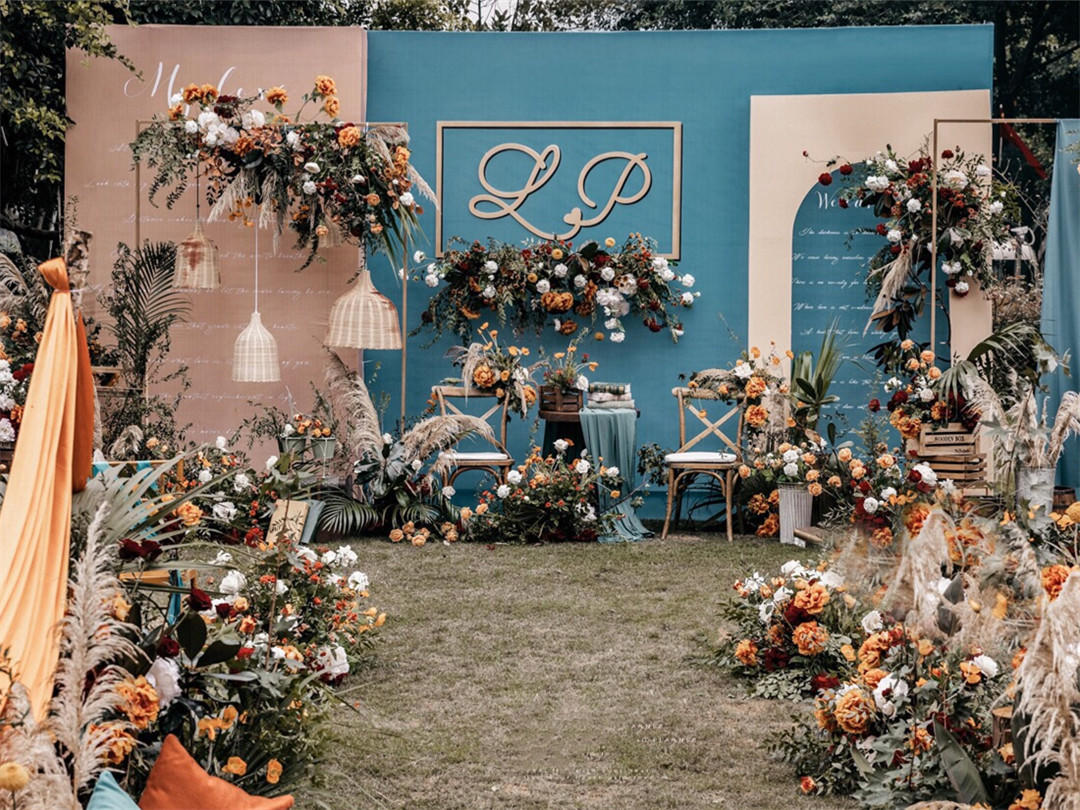 法式复古森系风莫兰迪撞色系